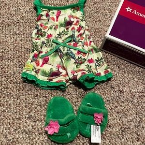 American Girl Lea’s Rain Forest Dreams Pajamas